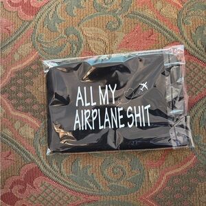 Travel Pouch- All my airplane shit!